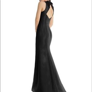 Alfred Sung | Black Trumpet Bridesmaids or Formal Dress